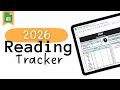 How I Import All My Books Into My 2026 Reading Tracker Google Sheets Tutorial