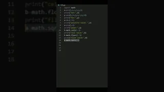 Complete math module using in python
