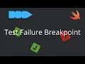 Breakpoint in swift Test Failure Breakpoint Xcode Breakpoints