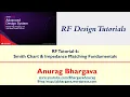 RF Design-6 Smith Chart and Impedance Matching Fundamentals