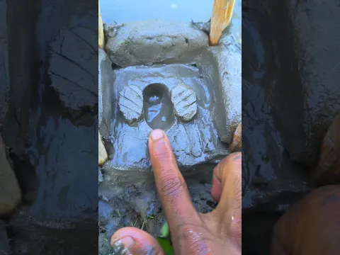 Ajj Maine bachpan ki tarah teacher Mitti aur ETA se washroom Banaya 🤩#minivlog #vlog