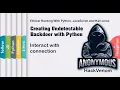 Interact with connection Creating Undetectable Backdoor with Python HackVenom