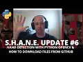 Hand Detection w Python OpenCV How to Download Files from Github SHANE Updates