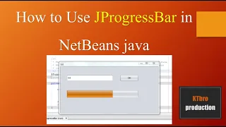 How to Use JProgressBar in NetBeans java
