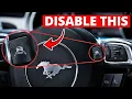 9 Car Features On Your Ford Mustang You Should Disable Immediately