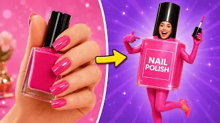 😂 Se il Make-Up Fosse una Persona! Situazioni Divertenti | di 123 GO!
