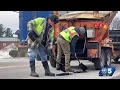 Drastic weather changes causing potholes and road damage how drivers can stay safe