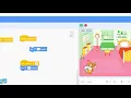 Lesson 4 Event handling in scratch coding for kids Working with two sprites