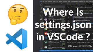 How To Open settings json In Visual Studio Code Where Is settings json in VSCode