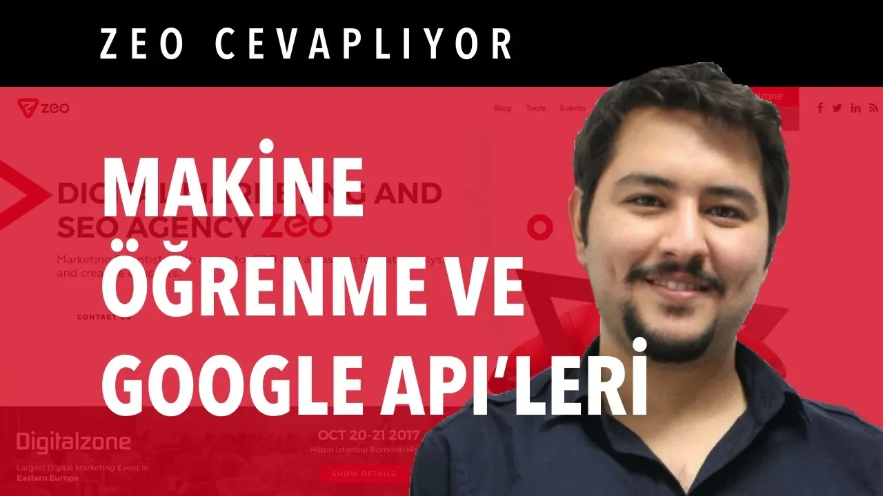 Makine Öğrenme ve Google API'ları