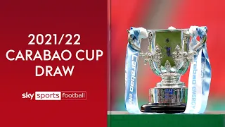 carabao cup 2021 22 first round draw