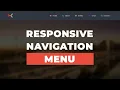 Responsive Menu Navigation Using HTML CSS JQuery