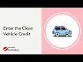 How to enter the Clean Vehicle Credit - TurboTax Community