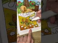 4 seasons coloring challenge - part 3