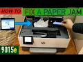 HP OfficeJet Pro Paper Jam 9015e 9015 9010 9010e 9020 9020e Series Printer