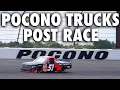 POCONO TRUCKS POST RACE - KFB Vs Heim Time