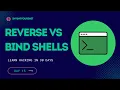 Exploitation Reverse Shells Vs Bind Shells Day 15