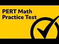 Free PERT Math Practice Test
