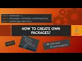 How to create User Defined Packages JAVA PACKAGES TAGALOG FILIPINO