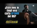 Este mes le llego una carta cp200 del IRS Que hacer Carta de discrepancia