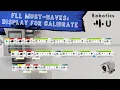 Display Screen for Calibrate FLL Must-Haves