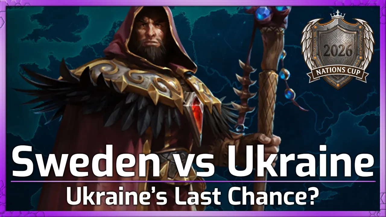 Ukraine vs Sweden! Ukraine's Last Chance? - Nations Cup - Heroes of the Storm