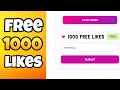HOW TO GET FREE 1000 TT LIKES IN 2026 GET MORE LIKES ON TT FAST