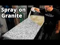 Spray on Countertops Stone Coat Epoxy