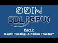 Odin SDL3 GPU Tutorial Part 7 - Depth Testing A Police Tractor