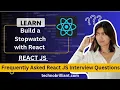 Build a Stopwatch with React JS