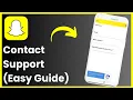 How To Contact Snapchat Customer Support