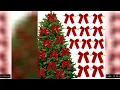 12/24Pcs Christmas Bow Red Gold Mini Xmas Tree Velvet Bowknot For Home Decoration Wedding Decor Navi