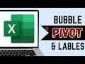 How To Create A Bubble Plot In Excel With Labels