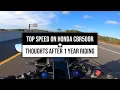Top Speed Runs on Honda CBR500R Thoughts After 1 Year of Riding It