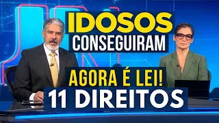 TEM MAIS DE 60 ANOS? ENTÃO TEM DIREITO A ESSES 11 BENEFÍCIOS! Estatuto do Idoso
