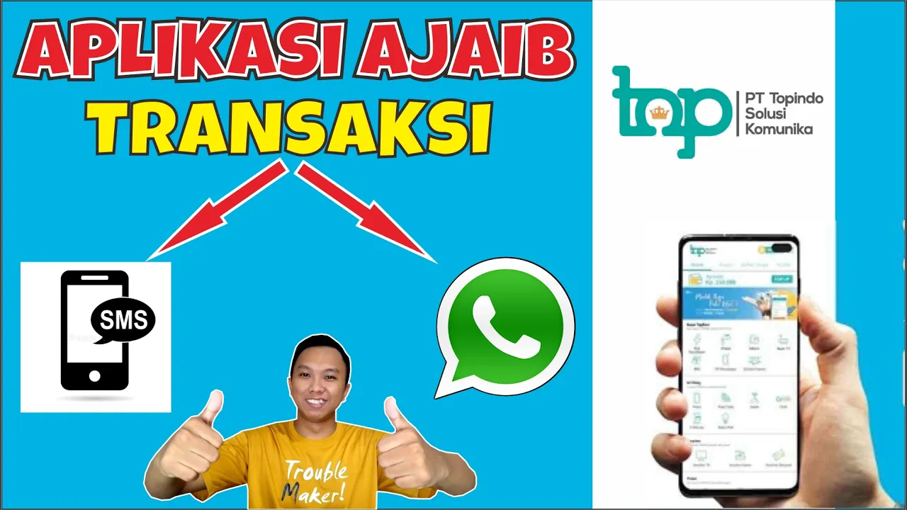 Cara Isi Pulsa All Operator Lewat SMS. 