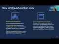 Room Selection Webinar 2026-27
