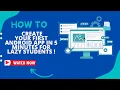 Your First Android App in 5 Minutes For Lazy Students With Source Code