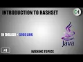 HashSet in java Hashset Introduction HashSet Basics HashSet