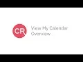 CentralReach - View My Calendar Overview