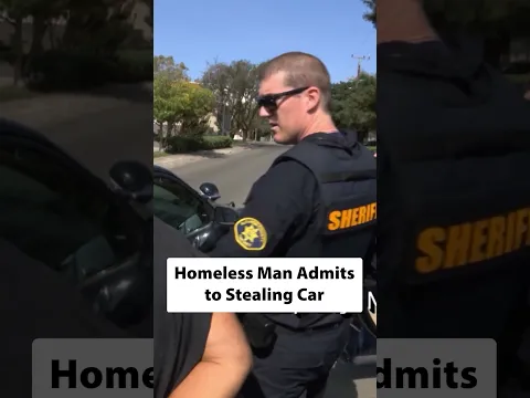 Cop: ‘Is That Your Car?’ Suspect: ‘No. I Stole It’ #stolen #cops #copstvshow #honesty #shorts #viral