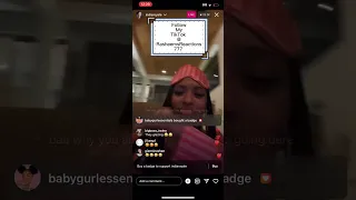 Following the ditching of her Death Row contract with LilDurk indiaroyaletv is outside
