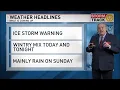 FORECAST UPDATE Chattanooga area braces for winter weather - Saturday 6am