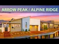 Luxury Model Homes for Sale at Alpine Ridge Arrow Peak Tri Pointe Homes in Kyle Canyon Las Vegas