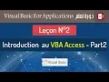 Lecon N 2 Introduction au VBA Access 2016 - part2
