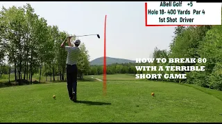 Golf at Stonebridge CC Goffstown NH - 18 Holes with Shot Tracer Bad Short Game NotAScratchGolfer