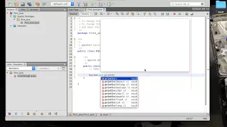 How to display a message in Java