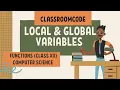 Function Part 2 Scope of Variable Arguments and Parameters Hindi