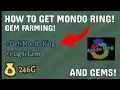 HOW TO GET THE MONDO RING GUARANTEED FOR GEM FARMING in Pilgrammed
