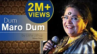dum maro dum ft usha uthup live on hindi superhit song hd